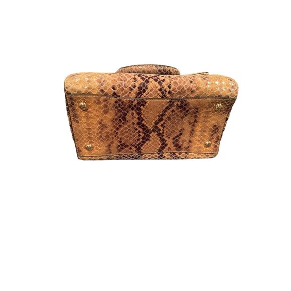 Michael Kors Embossed Python Snake Print Bag & Wallet Set - Picture 3 of 4